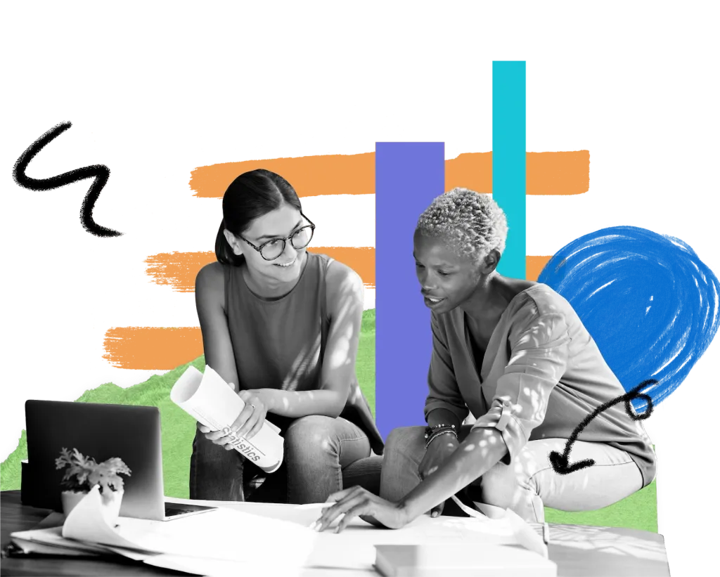 Team member reviewing workforce certification details
